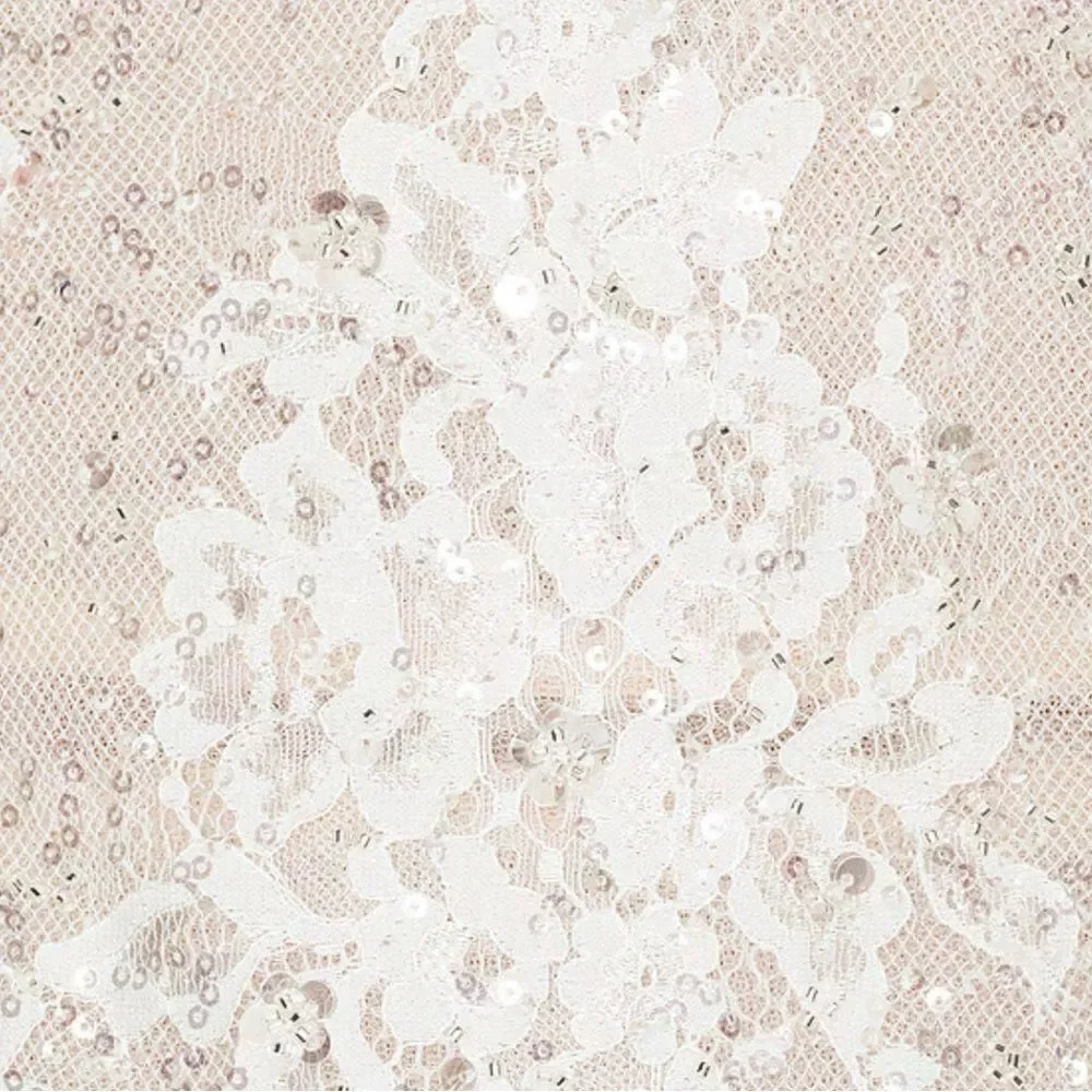 NWOT BRONX AND BANCO Isabella Long Sleeve Mini Dress in White - Picture 4 of 16